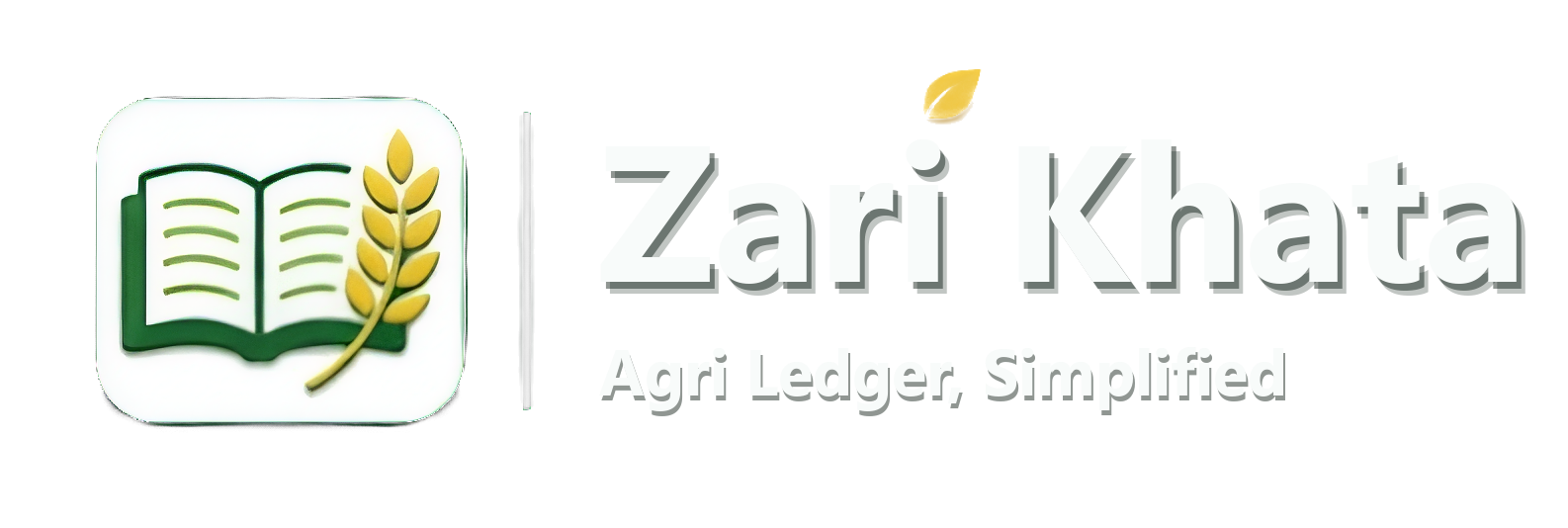 Zari Khata — Agri Ledger, Simplified